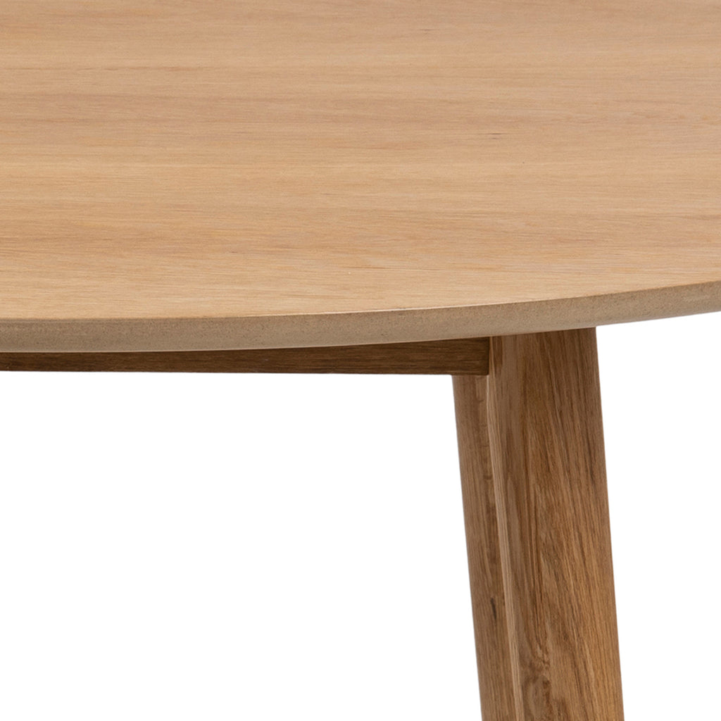 Nagano Round Dining Table in Oak 120cm