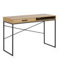 Seaford Wide Grey Steel Bookcase With 4 Grey Melamine Shelves