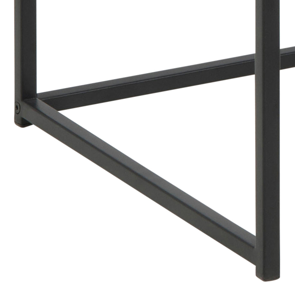 Seaford Wide Grey Steel Bookcase With 4 Grey Melamine Shelves