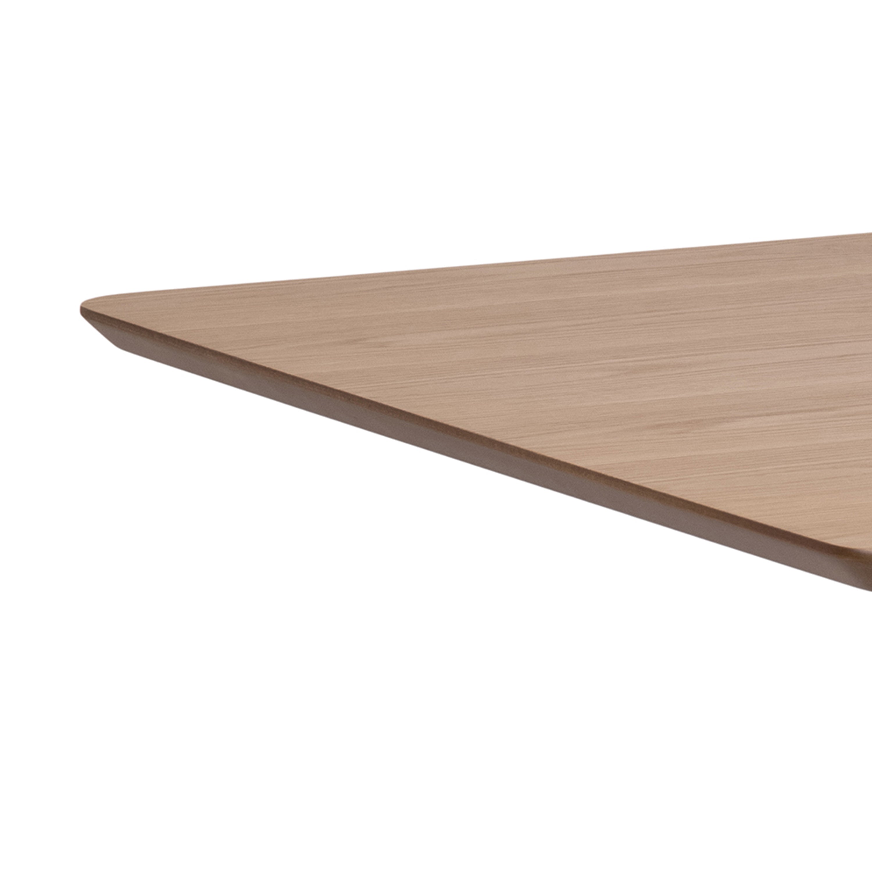 Roxby Extending Dining Table 120x80cm in Oak & Black
