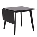 Roxby Extending Dining Table 120x80cm in Black