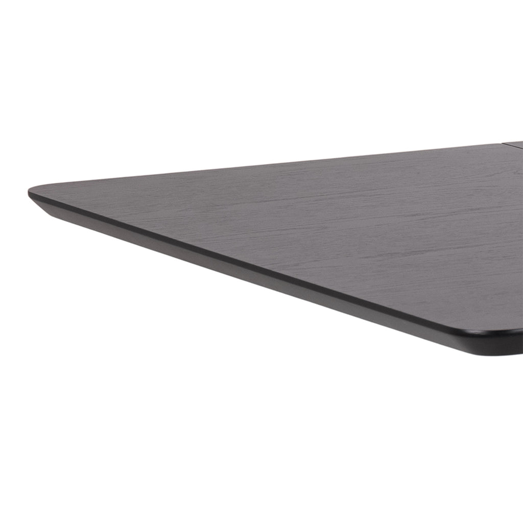 Roxby Extending Dining Table 120x80cm in Black