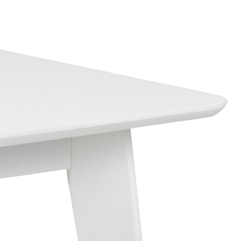 Roxby Square Dining Table in White 120x80cm