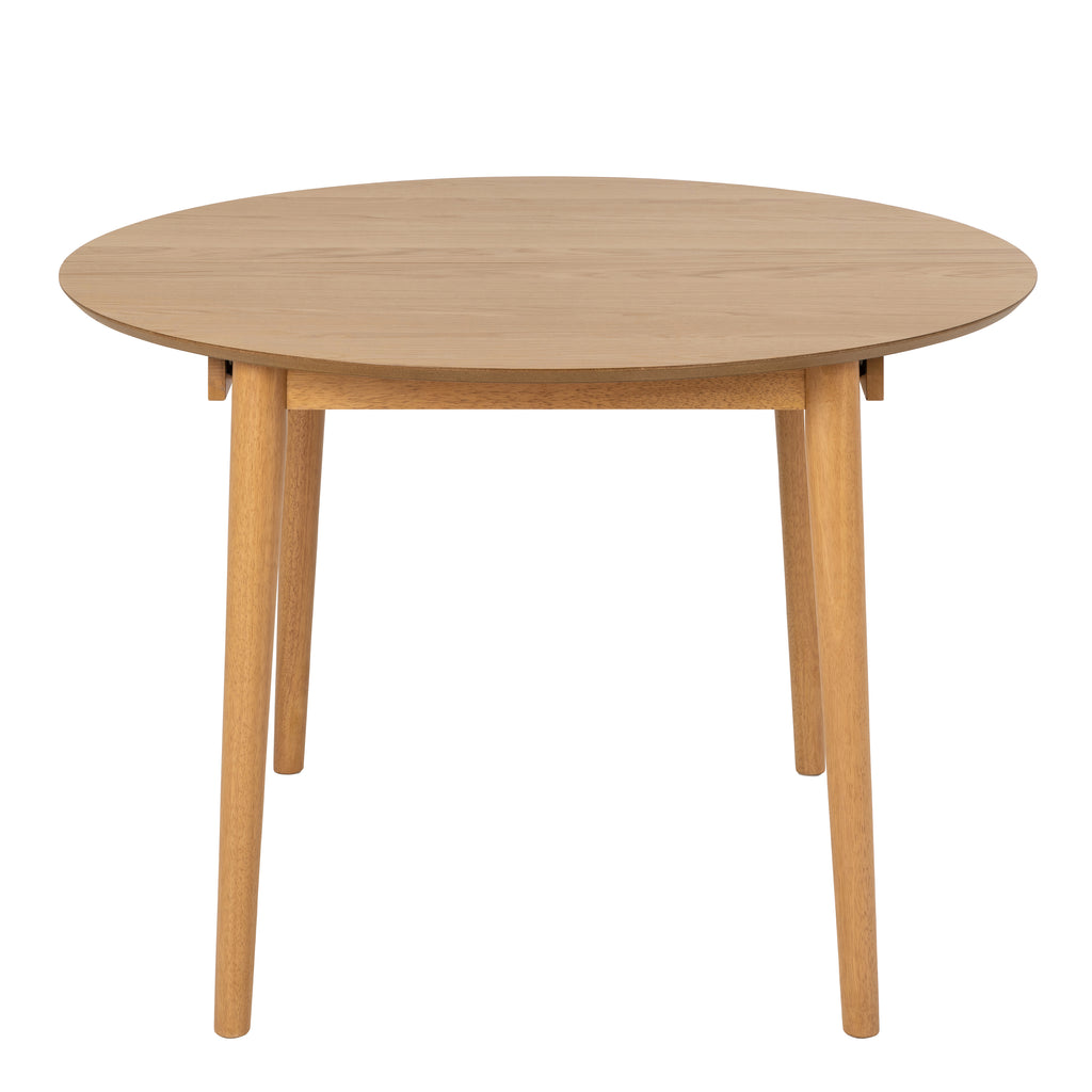 Montreux Round Extending Dining Table in Oak 154-115cm