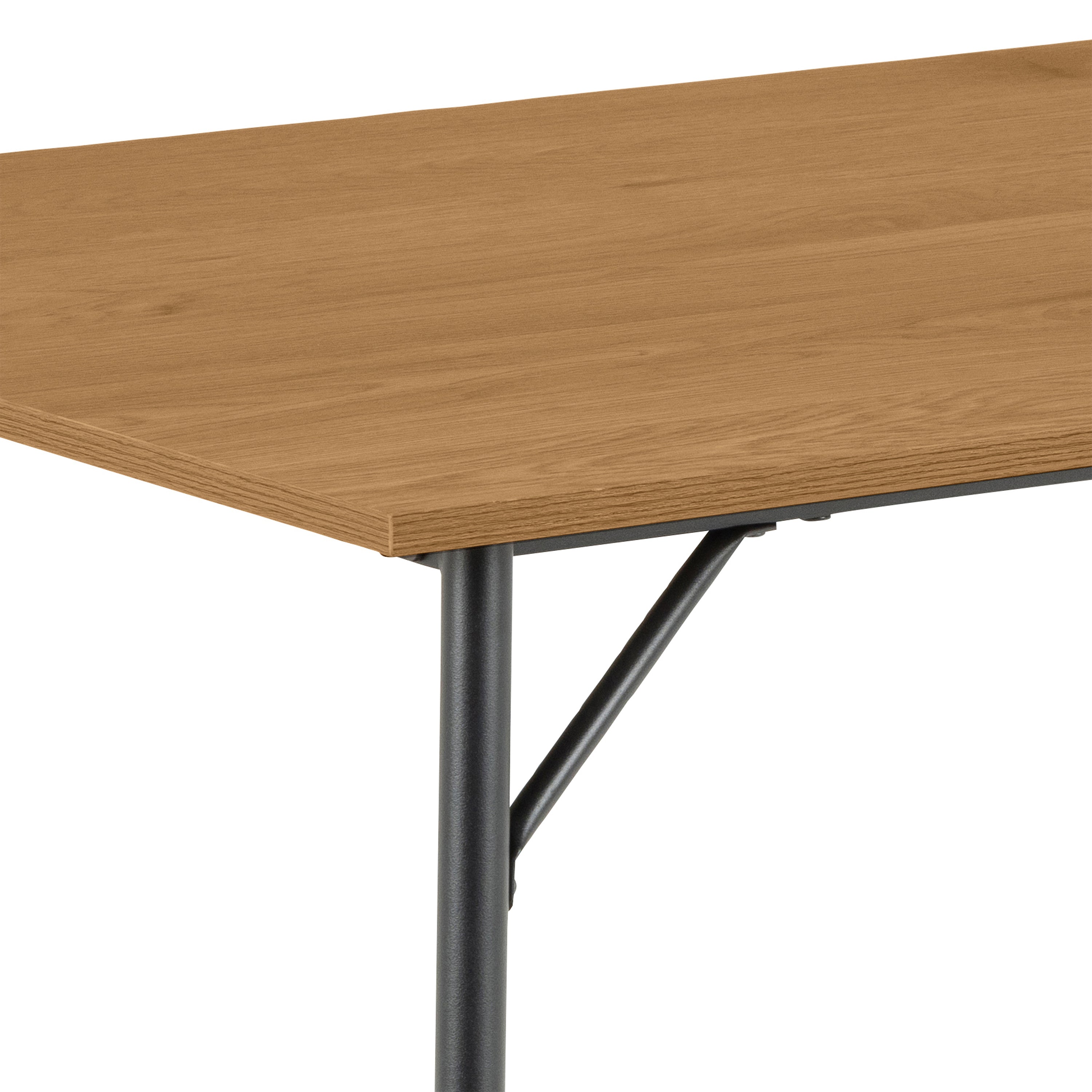Peru Rectangular Dining Table in Wild Oak 120x80cm