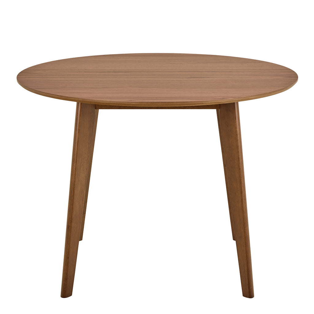 Roxby Round Dining Table in Walnut 105cm
