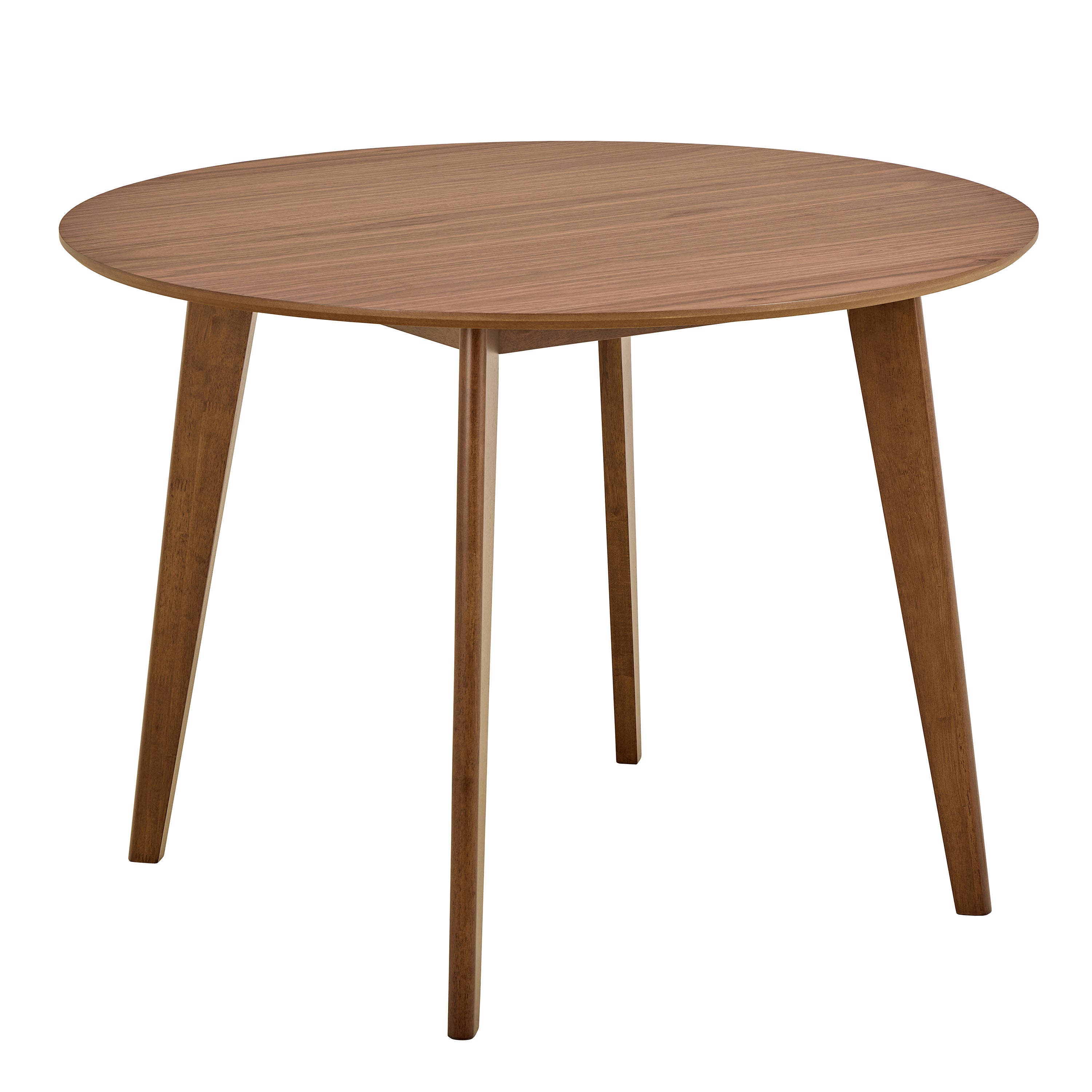 Roxby Round Dining Table in Walnut 120cm