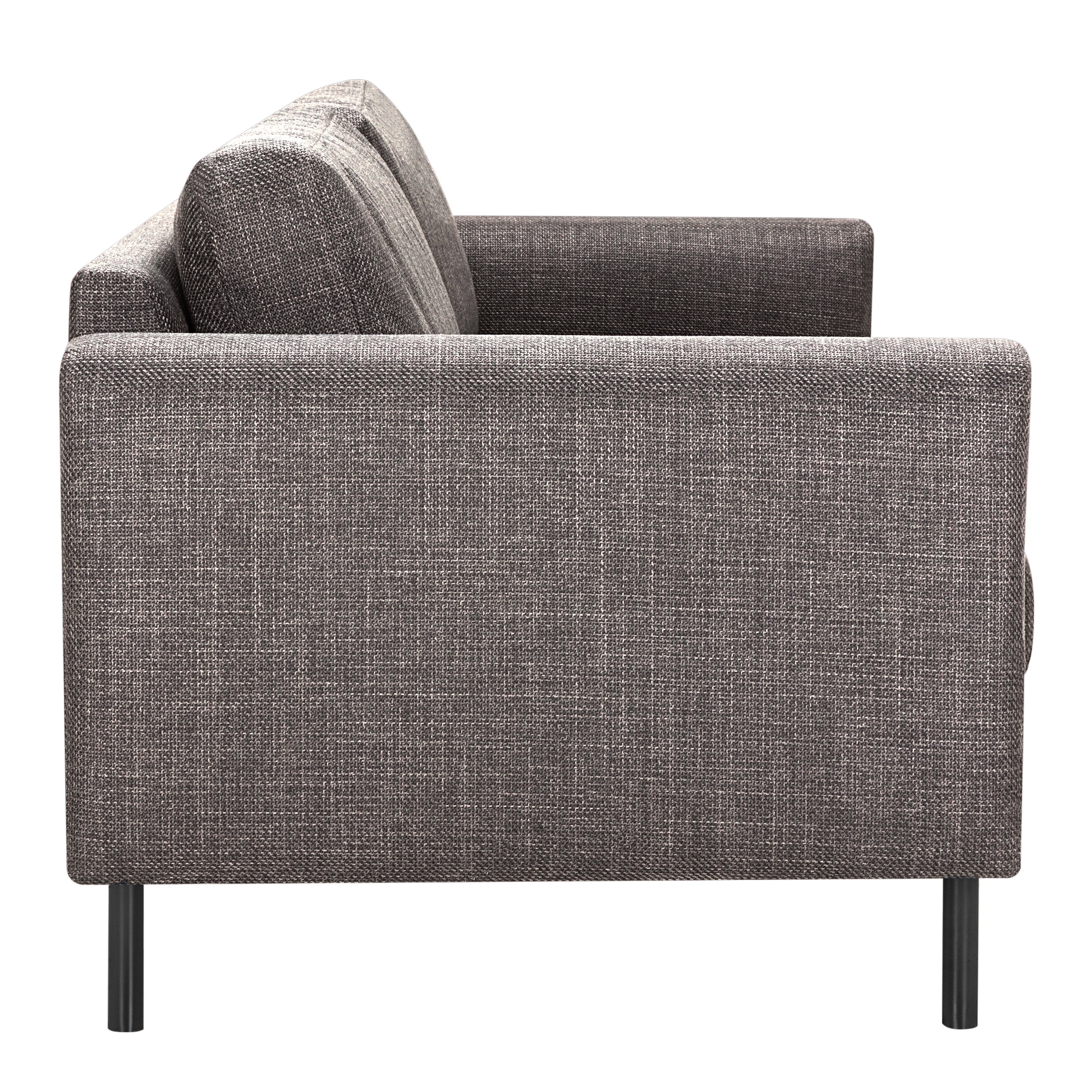 Omaha 3 Seater Sofa in Basel Light Grey Fabric