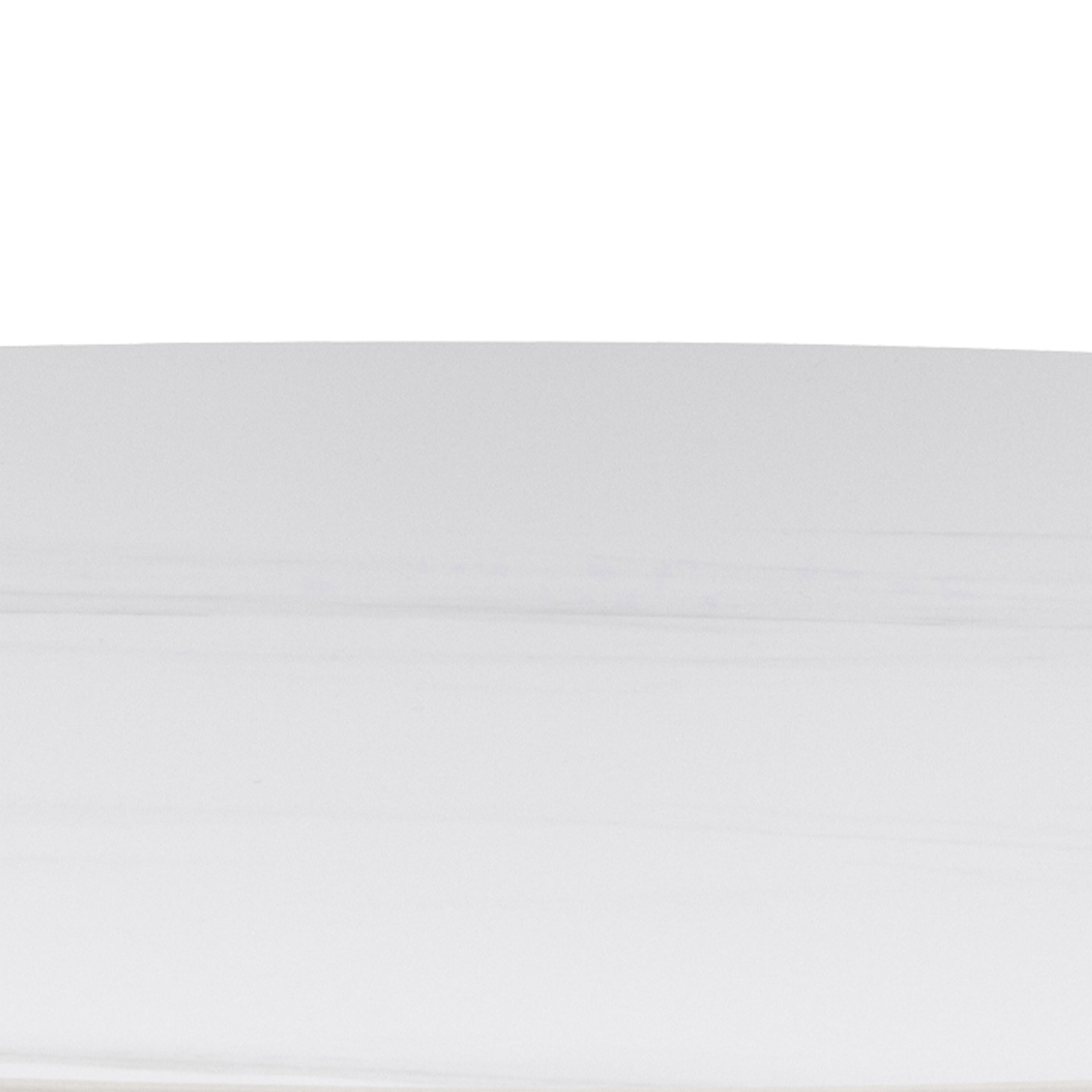 Malta Round Bar Table in Ceramic White