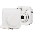 Retro Full Body PU Leather Case Camera  Bag with Strap for FUJIFILM instax mini 7+, For FUJIFILM Instax Mini 7+