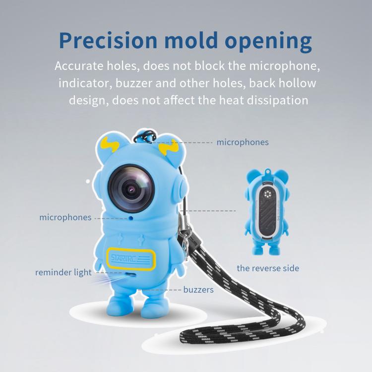For Insta360 GO 3S STARTRC Cartoon Silicone Protective Case, For Insta360 GO 3S