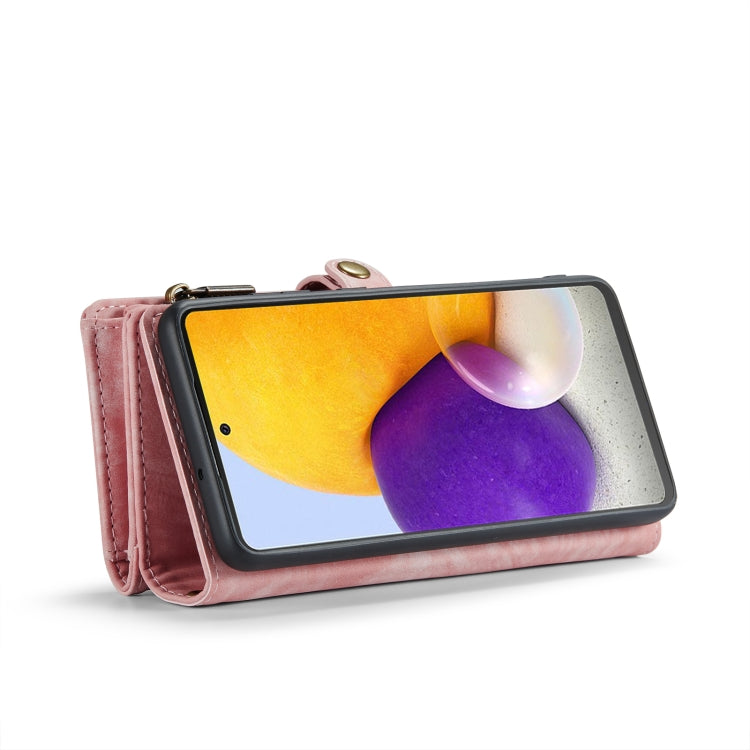 CaseMe-008 Detachable Multifunctional Horizontal Flip Leather Case with Card Slot & Holder & Zipper Wallet & Photo Frame, For Samsung Galaxy A70, For Samaung Galaxy A30S／A50S／A50
