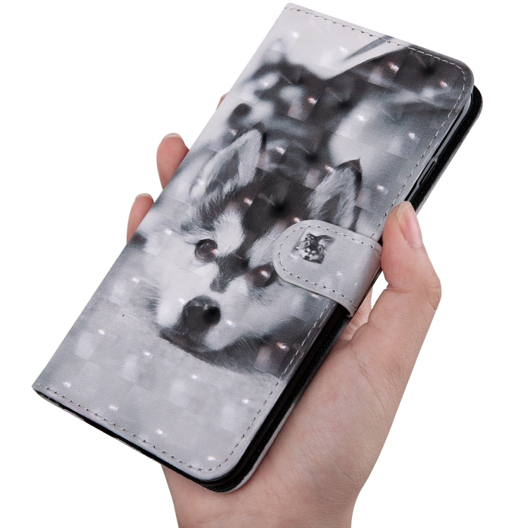 3D Painting Pattern Coloured Drawing Horizontal Flip TPU + PU Leather Case with Holder & Card Slots & Wallet, For Huawei Honor 9 Lite, For Honor 9 Lite