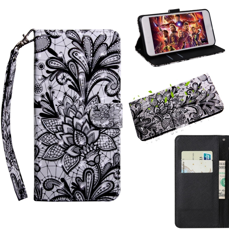 3D Painting Pattern Coloured Drawing Horizontal Flip TPU + PU Leather Case with Holder & Card Slots & Wallet, For Huawei Honor 9 Lite, For Honor 9 Lite