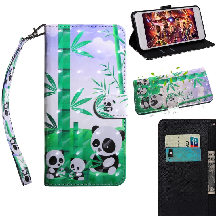 3D Painting Pattern Coloured Drawing Horizontal Flip TPU + PU Leather Case with Holder & Card Slots & Wallet, For Huawei Honor 9 Lite, For Honor 9 Lite