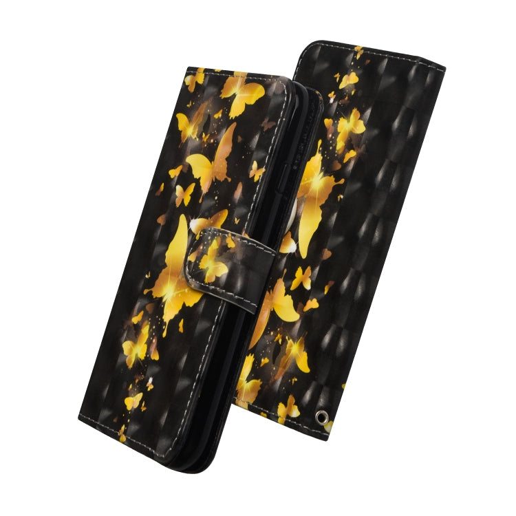 3D Painting Pattern Horizontal Flip TPU + PU Leather Case with Holder & Card Slots & Wallet, For Huawei Mate 20 Lite, For Huawei Honor 20i