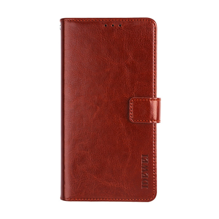 idewei Crazy Horse Texture Horizontal Flip Leather Case with Holder & Card Slots & Wallet, For OPPO Realme C25, For OPPO Realme GT Neo, For TCL 20 SE