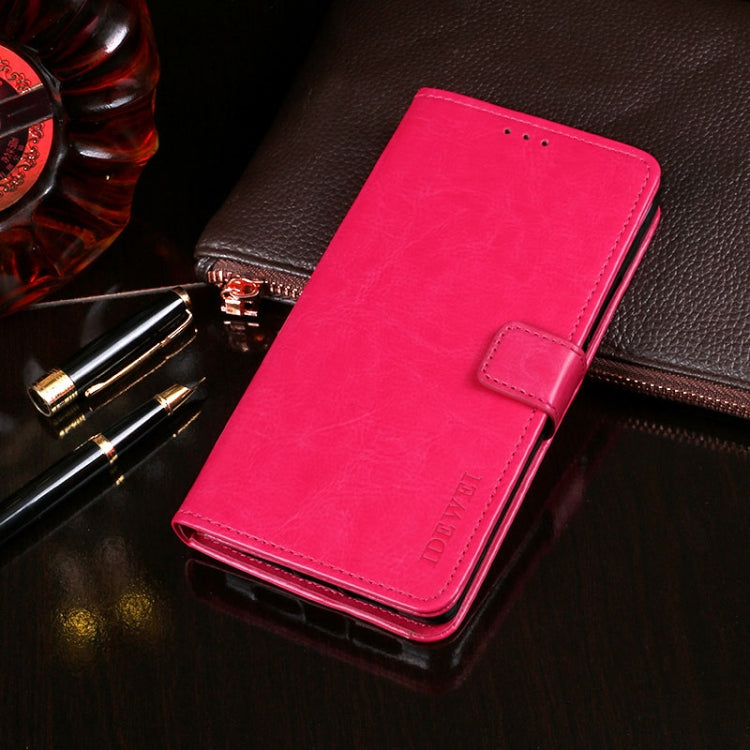 idewei Crazy Horse Texture Horizontal Flip Leather Case with Holder & Card Slots & Wallet, For OPPO Realme C25, For OPPO Realme GT Neo, For TCL 20 SE