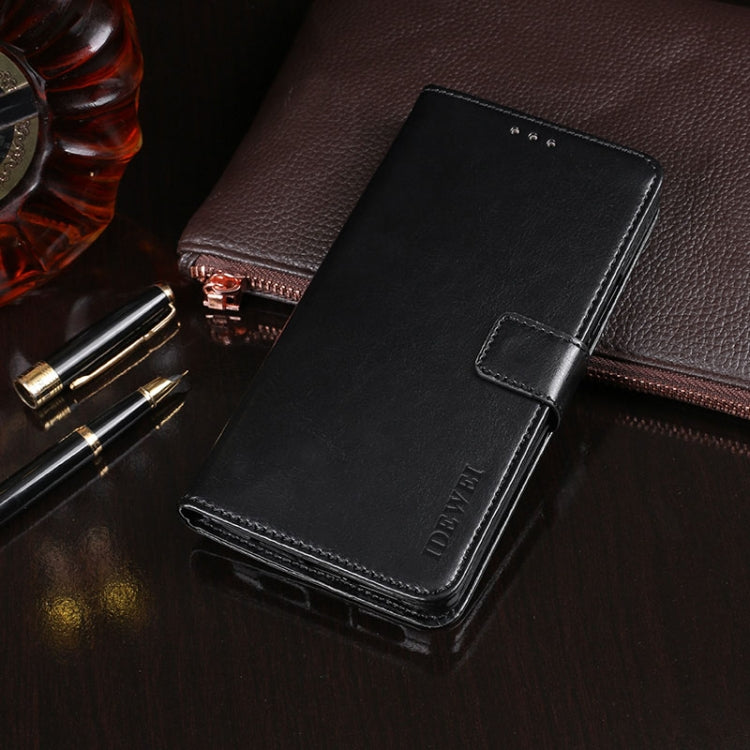 idewei Crazy Horse Texture Horizontal Flip Leather Case with Holder & Card Slots & Wallet, For OPPO Realme C25, For OPPO Realme GT Neo, For TCL 20 SE