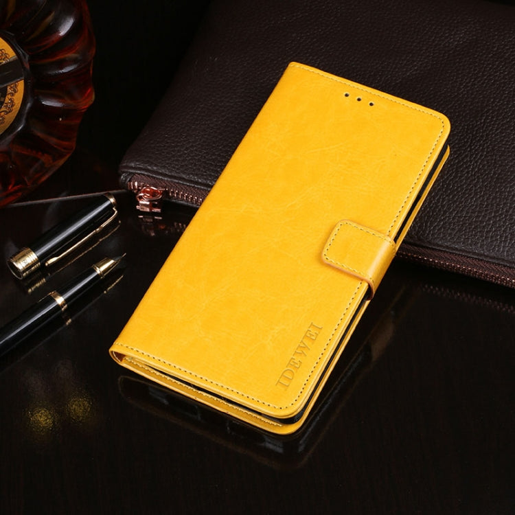 idewei Crazy Horse Texture Horizontal Flip Leather Case with Holder & Card Slots & Wallet, For OPPO Realme C25, For OPPO Realme GT Neo, For TCL 20 SE