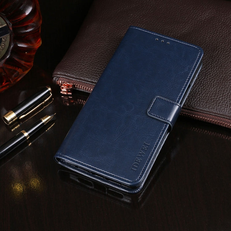 idewei Crazy Horse Texture Horizontal Flip Leather Case with Holder & Card Slots & Wallet, For OPPO Realme C25, For OPPO Realme GT Neo, For TCL 20 SE