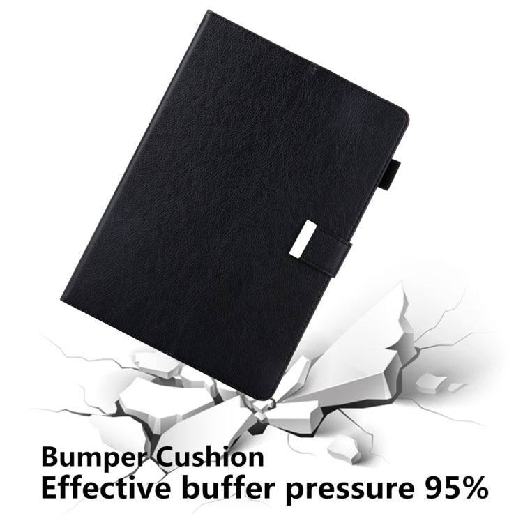 Business Style Horizontal Flip Leather Case with Holder & Card Slot & Photo Frame & Wallet & Hand Strap & Sleep / Wake-up Function, For iPad Pro 11 inch （2018）