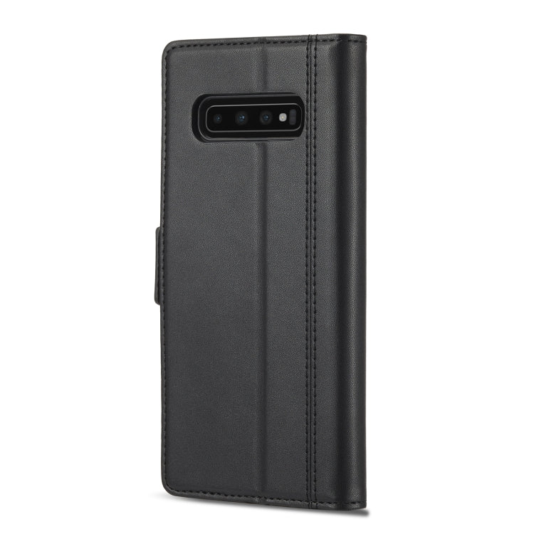 LC.IMEEKE Magnetic Buckle PU + TPU Horizontal Flip Leather Case with Holder & Card Slots & Wallet, For Samsung Galaxy S10, For Samsung Galaxy S10+, For Samsung Galaxy S20, For Samsung Galaxy S20+