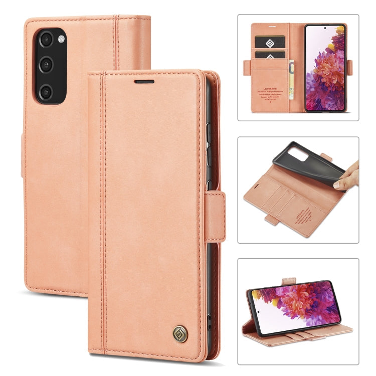 LC.IMEEKE Magnetic Buckle PU + TPU Horizontal Flip Leather Case with Holder & Card Slots & Wallet, For Samsung Galaxy S20 FE, For Samsung Galaxy S21 5G, For Samsung Galaxy S21+ 5G, For Samsung Galaxy S21 FE 5G
