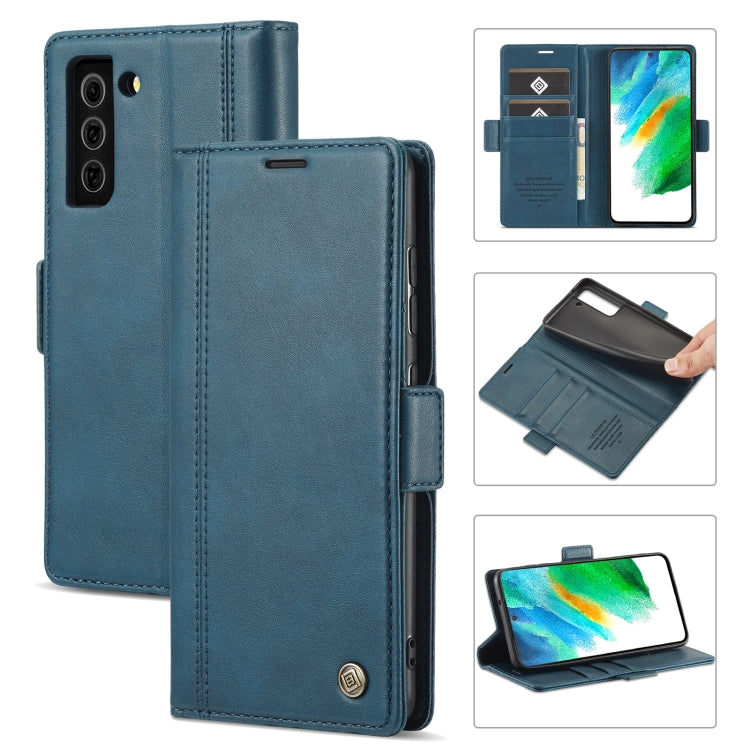 LC.IMEEKE Magnetic Buckle PU + TPU Horizontal Flip Leather Case with Holder & Card Slots & Wallet, For Samsung Galaxy S20 FE, For Samsung Galaxy S21 5G, For Samsung Galaxy S21+ 5G, For Samsung Galaxy S21 FE 5G