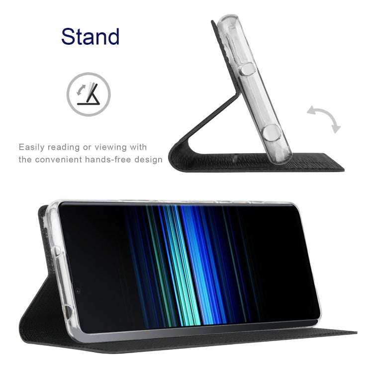 ViLi DMX Series Shockproof TPU + PU Leather Magnetic Attraction Horizontal Flip Case with Card Slot & Holder, For Sony Xperia 5 III, For Sharp Aquos R6