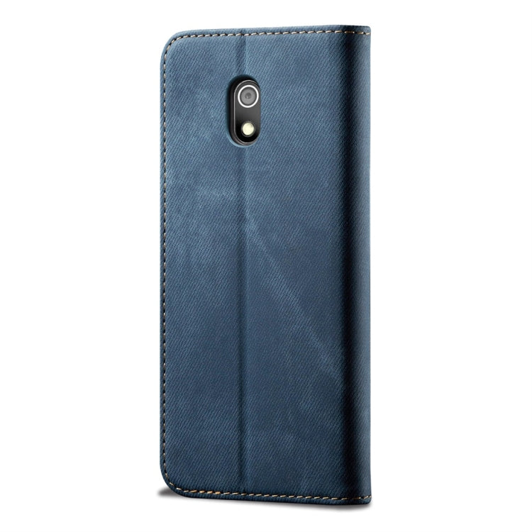 Denim Texture Casual Style Horizontal Flip Leather Case with Holder & Card Slots & Wallet, For Xiaomi Redmi 8A, For Galaxy A10s