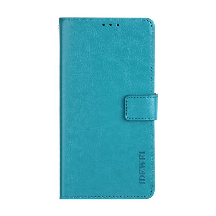idewei Crazy Horse Texture Leather Case with Holder & Card Slots & Wallet, For Meizu 18x