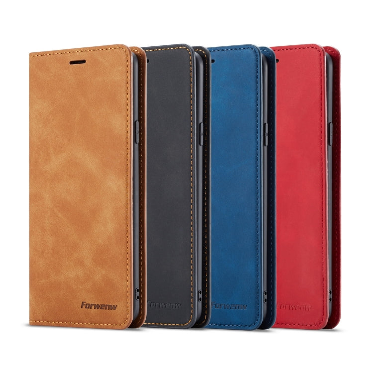 Forwenw Dream Series Oil Edge Strong Magnetism Horizontal Flip Leather Case with Holder & Card Slots & Wallet & Photo Frame, For Galaxy S9+, For Galaxy S10, For Galaxy S10+, For Galaxy S10e, For iPhone 6s / 6, For iPhone 6s Plus / 6 Plus