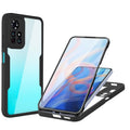 For Xiaomi Redmi Note 11 Acrylic + TPU 360 Degrees Full Coverage Phone Case(Black)