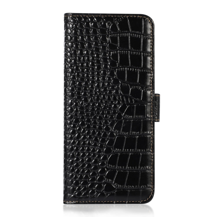 Crocodile Top Layer Cowhide Leather Phone Case, For Nokia X100, For OPPO Reno7 4G Global/F21 Pro 4G, For Xiaomi Redmi 10A / 9C, For Samsung Galaxy F23 5G / M23, For Samsung Galaxy M53 5G, For Samsung Galaxy S21 FE 5G