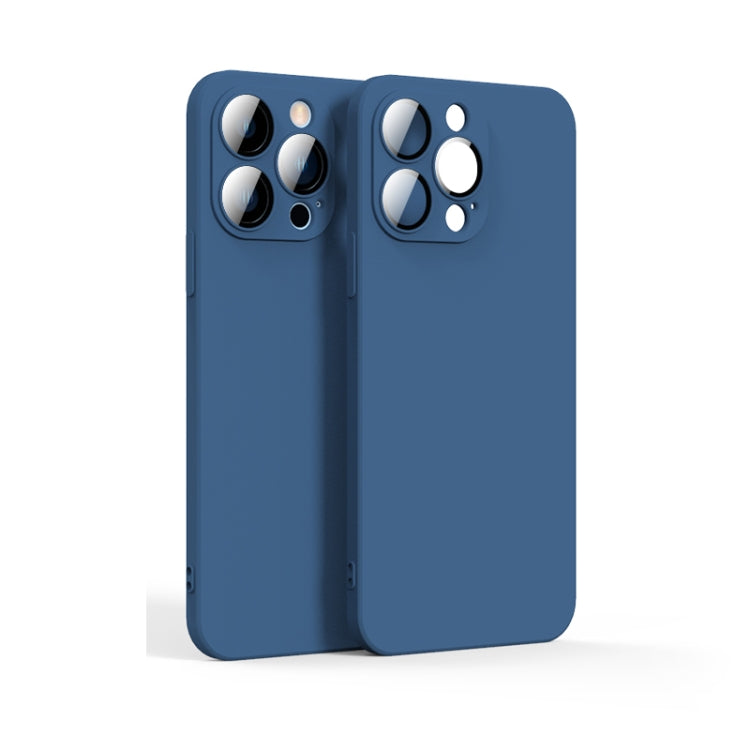 Lens Glass Film Liquid State Phone Case, For iPhone 12, For iPhone 12 Pro, For iPhone 11 Pro