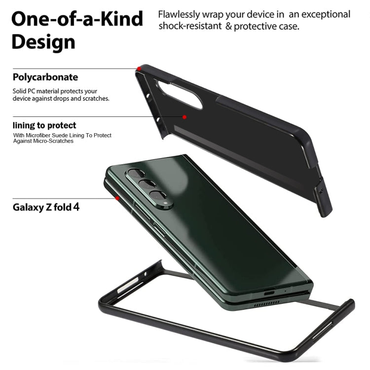 GKK Litchi Texture Card Slot Phone Case, For Samsung Galaxy Z Fold4 5G