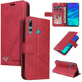 GQUTROBE Right Angle Leather Phone Case, For Huawei Enjoy 9s, For Huawei Y6 2019