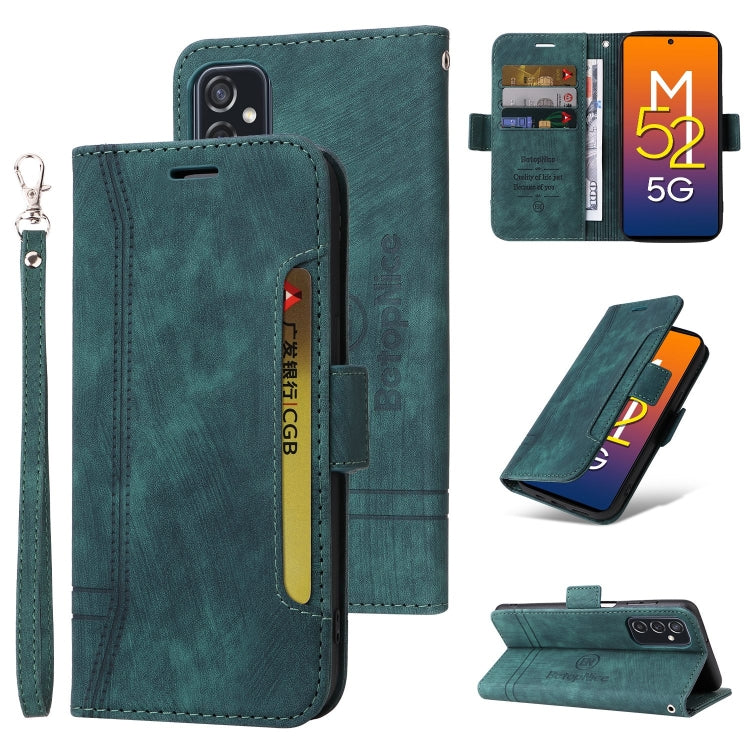 BETOPNICE Dual-side Buckle Leather Phone Case, For Samsung Galaxy A73 5G, For Samsung Galaxy M33 5G, For Samsung Galaxy M52 5G, For Samsung Galaxy M53 5G