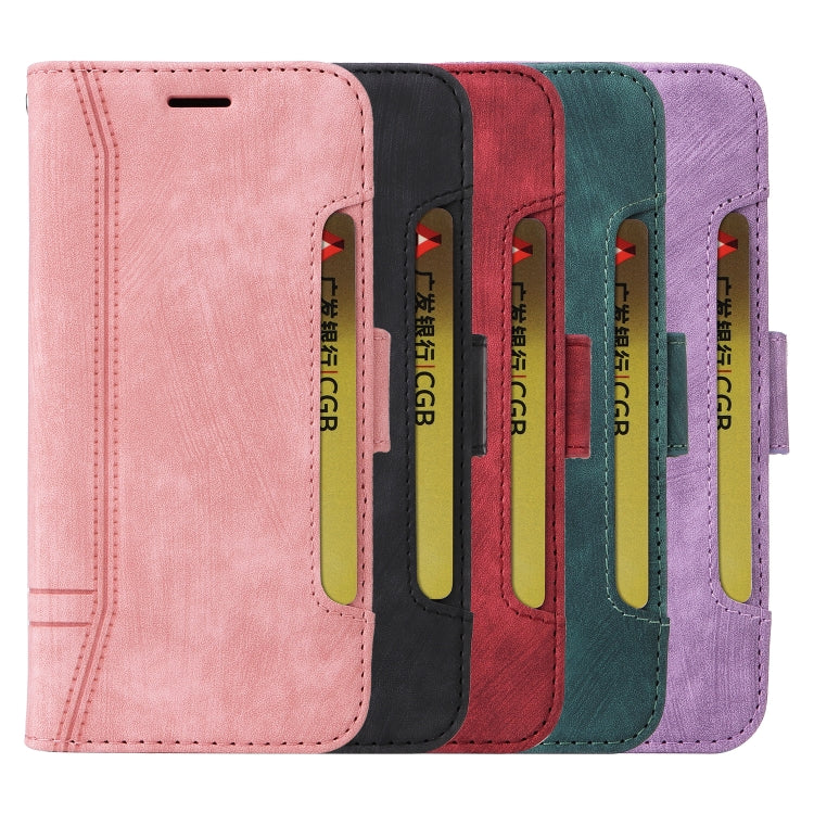 BETOPNICE Dual-side Buckle Leather Phone Case, For iPhone XS Max, For iPhone SE 2022 / SE 2020 / 7 / 8, For iPhone 7 Plus / 8 Plus