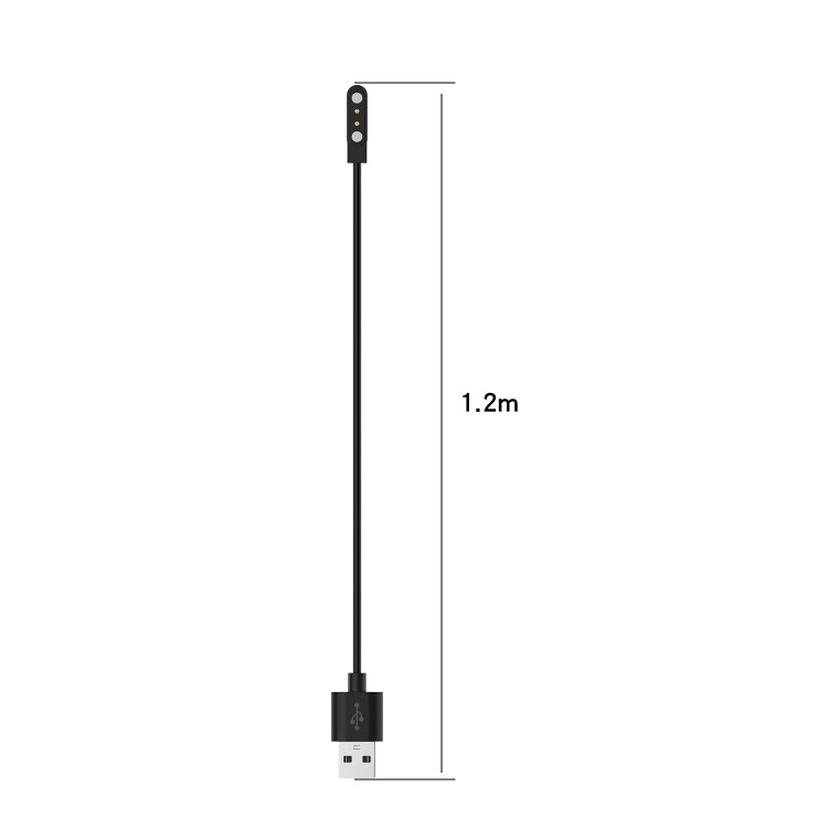 For Realme TechLife Watch Watch Magnetic Charging Cable Length: 1.2m(White)