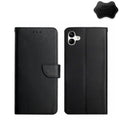 Genuine Leather Fingerprint-proof Flip Phone Case, For Samsung Galaxy A04 4G, For Samsung Galaxy A04s, For Samsung Galaxy A23 5G JP Version, For Samsung Galaxy A23e/A23s, For Sony Xperia 5 IV, For vivo X80 Lite/V25 5G, For Honor 70 Pro/70 Pro+         ...