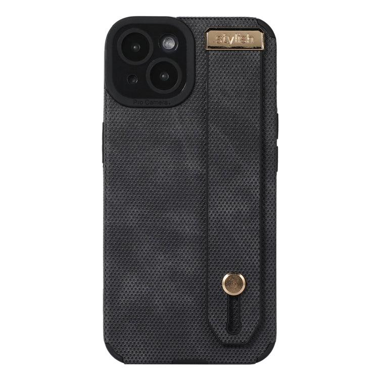 Wrist Strap TPU Leather Phone Case, For iPhone 11 Pro Max, For iPhone 14