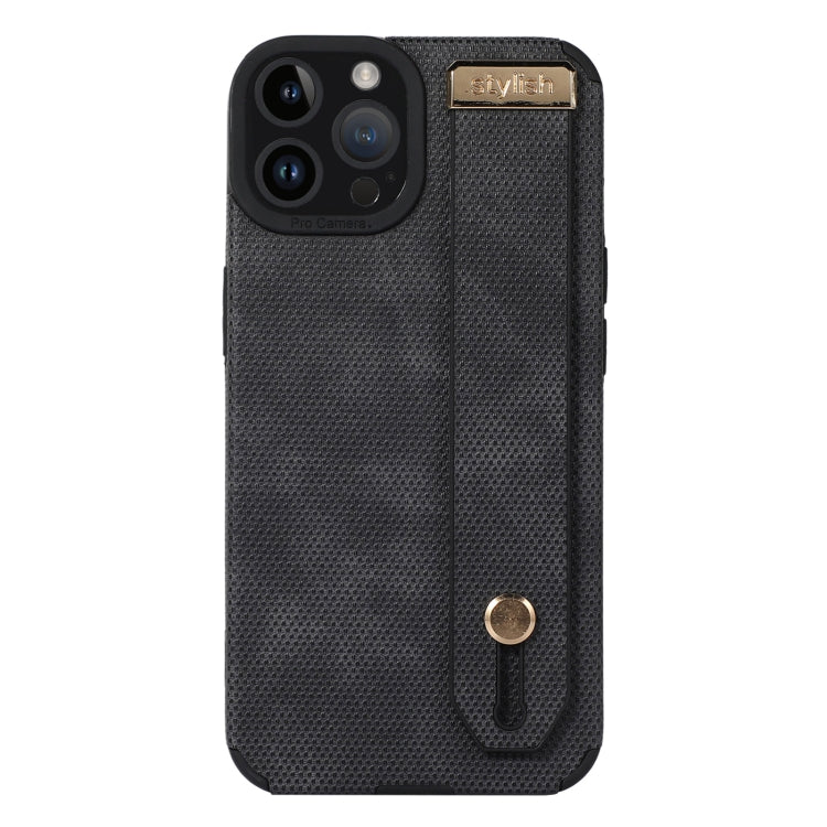 Wrist Strap TPU Leather Phone Case, For iPhone 14 Plus, For iPhone 14 Pro, For iPhone 14 Pro Max, For iPhone 13, For iPhone 13 Pro