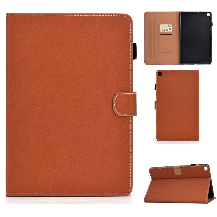 Solid Color Tablet PC Universal Magnetic Horizontal Flip Leather Case with Card Slots & Holder, For Kindle Fire HD8 2016 / 2017, For Kindle Fire HD10 2015 / 2017, For Kindle Paperwhite 4 / 3 / 2 / 1, For Galaxy Tab A 10.1(2016) T580