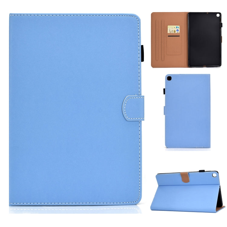 Solid Color Tablet PC Universal Magnetic Horizontal Flip Leather Case with Card Slots & Holder, For Kindle Fire HD8 2016 / 2017, For Kindle Fire HD10 2015 / 2017, For Kindle Paperwhite 4 / 3 / 2 / 1, For Galaxy Tab A 10.1(2016) T580