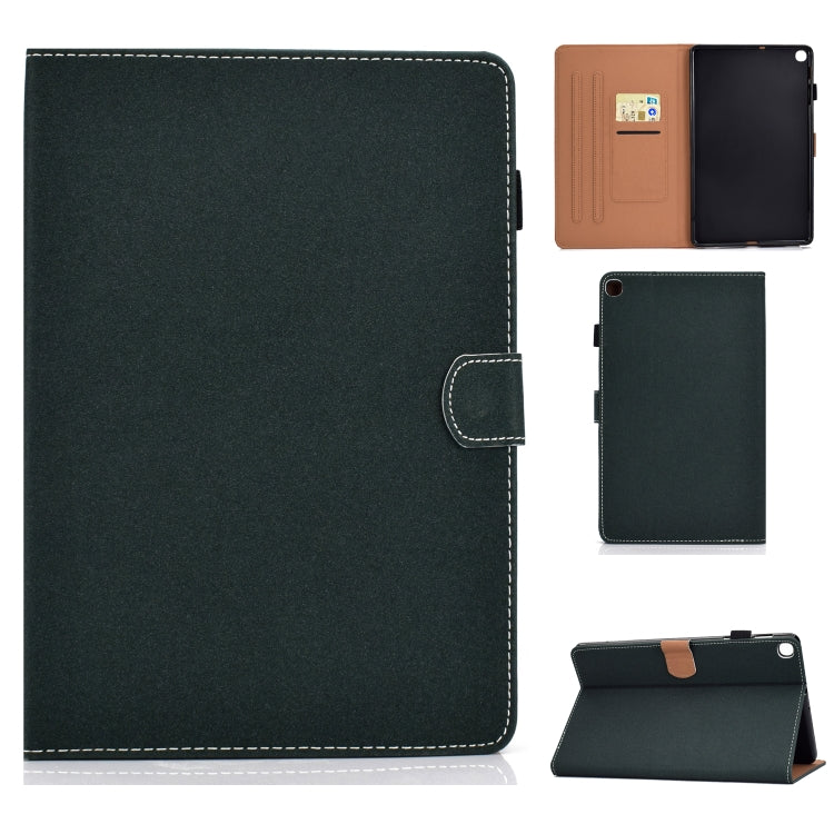 Solid Color Tablet PC Universal Magnetic Horizontal Flip Leather Case with Card Slots & Holder, For Kindle Fire HD8 2016 / 2017, For Kindle Fire HD10 2015 / 2017, For Kindle Paperwhite 4 / 3 / 2 / 1, For Galaxy Tab A 10.1(2016) T580