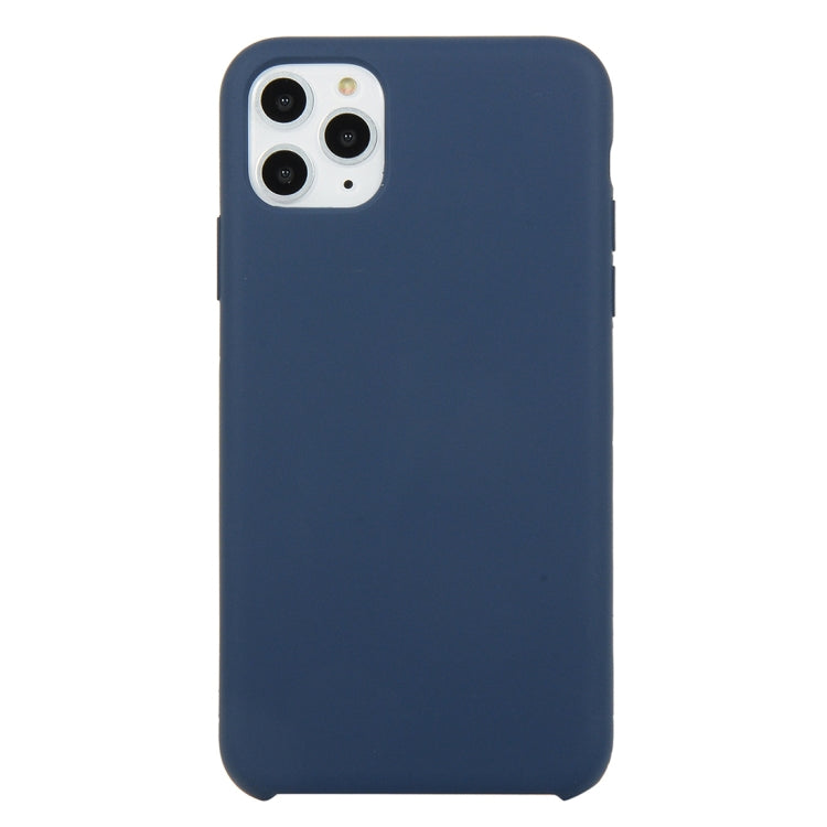 For iPhone 11 Solid Color Solid Silicone  Shockproof Case (Hibiscus Pink), For iPhone 11