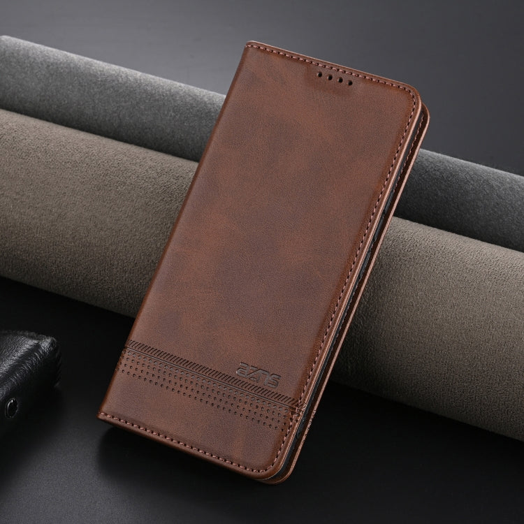 AZNS Magnetic Calf Texture Flip Leather Phone Case, For Honor 90 GT, For Honor Magic6 Lite 5G/X9b, For Honor Play 50 Plus, For Honor X50