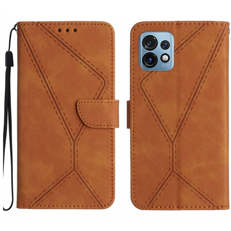 Stitching Embossed Leather Phone Case, For Motorola Edge 40, For Motorola Moto G Power 2023, For Motorola Moto G Stylus 5G 2023, For Motorola Edge 40 Pro 5G
